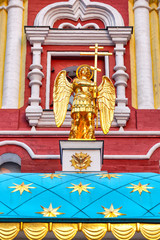 The Resurrection Gate in Moscow , in front of famous Red Square