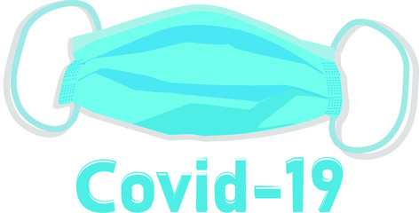 illustration of a mask