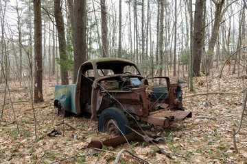 old rusty truck