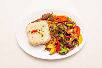 Peruvian Lomo Saltado