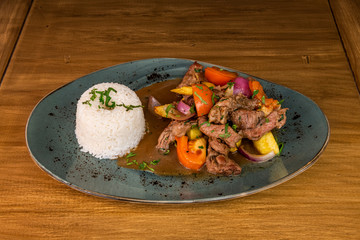 Peruvian Lomo Saltado