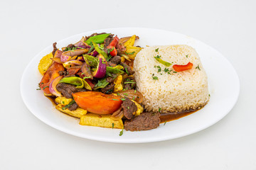 Peruvian Lomo Saltado