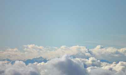 Clouds in the sky, heaven landscape
