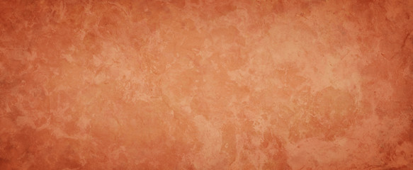 Orange background with vintage texture, abstract solid elegant marbled textured paper design