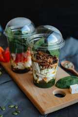 jars of vegetables