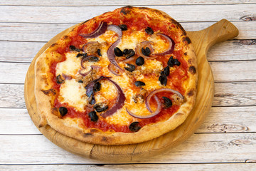 Pizza made with the best ingredients