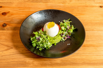 Traditional burrata salad