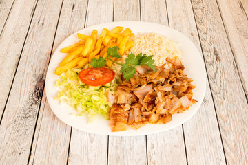 Kebab plate