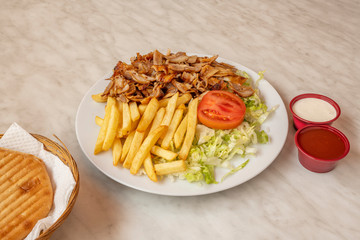 Kebab plate