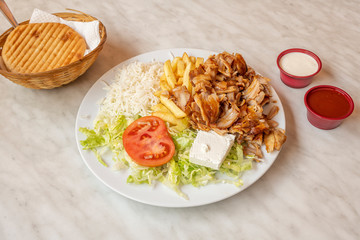 Kebab plate