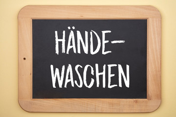 Haende Waschen Wash your Hands