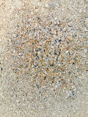 stone chips for the facade of the building as a texture and background