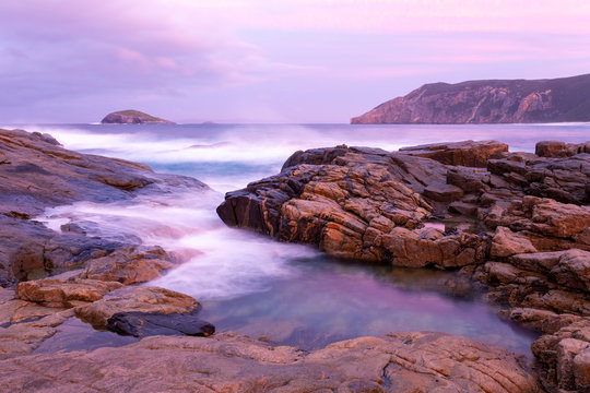 Sunrise Over The Ocean At The Gap, Albany, Australia