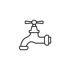 Tap line icon vector simple design