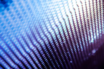 Obraz premium CloseUp LED blurred screen. LED soft focus background. abstract background ideal for design.