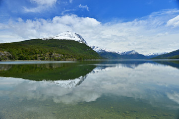 Fototapeta premium mountain lake in the mountains