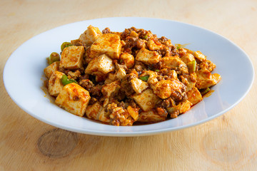 Mapo tofu with Chinese douban paste