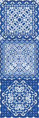 Traditional ornate portuguese azulejos.