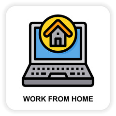 Work From Home icon