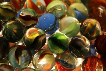 collectible vintage marble ball toy 