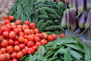 Vegetables for sale, Kolkata, India.