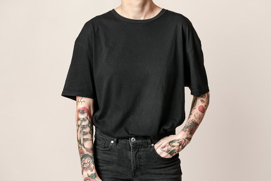 Tattoo T Shirt Model Images – Browse 12,084 Stock Photos, Vectors, and  Video | Adobe Stock