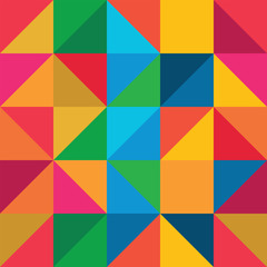 Sustainable. Color Abstract Pattern