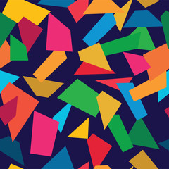 Sustainable. Color Abstract Pattern