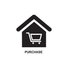 PURCHASE ICON , COMMERCE ICON