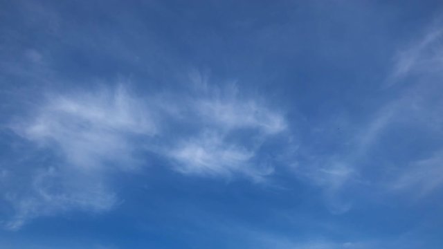 time lapse sky with cloud background  blue sky 4k