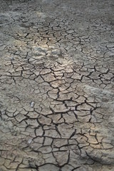cracked earth floor texture background