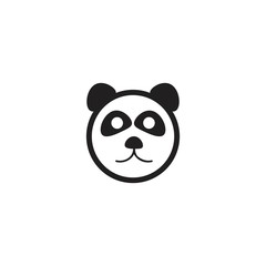 panda ilustration logo vector