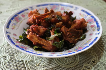 ayam tangkap, Aceh traditional food made by chicken