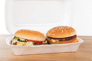 Hamburger home delivery