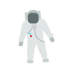 astronaut suit from united states. illustration for web and mobile design.