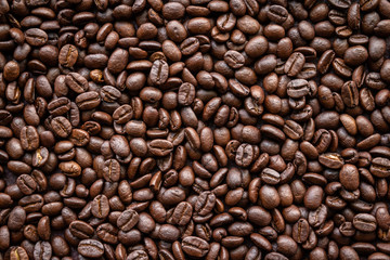 roasted coffee beans background