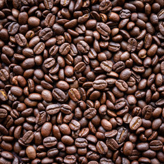 roasted coffee beans background