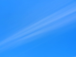 青空と直線的に流れる雲 02