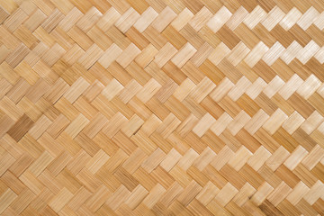 handcraft of bamboo weave texture for background - 341566683