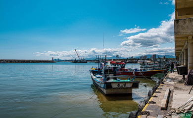 Fototapeta premium 한국 항구