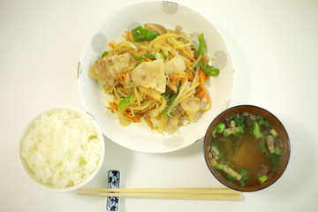 野菜炒め