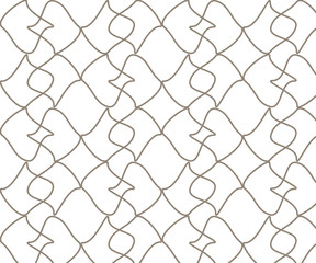 Repeating zigzag line vector pattern