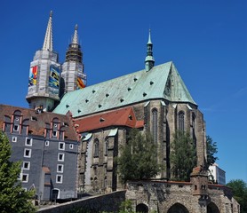 St. Peter and Paul church and Waidhaus in Goerlitz