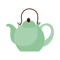 kitchen teapot utensil hand draw style