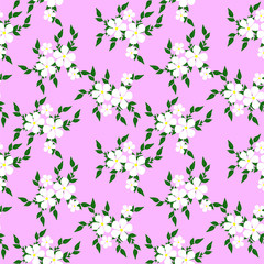 Seamless floral Pattern able to print for cloths, tablecloths, blanket, shirts, dresses, posters, papers.