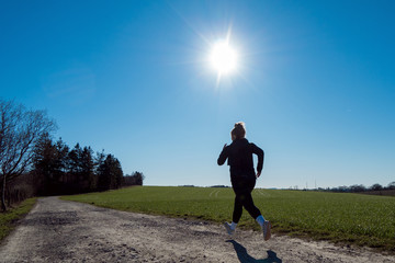 Sport im Wald