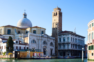 Naklejka premium church of san marco in venice italy