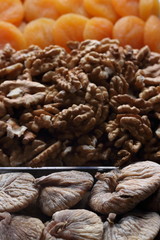 Dried apricot, figs and walnut