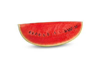 watermelon slices isolated on a white background