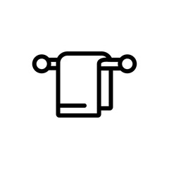 towel icon vector trendy design template